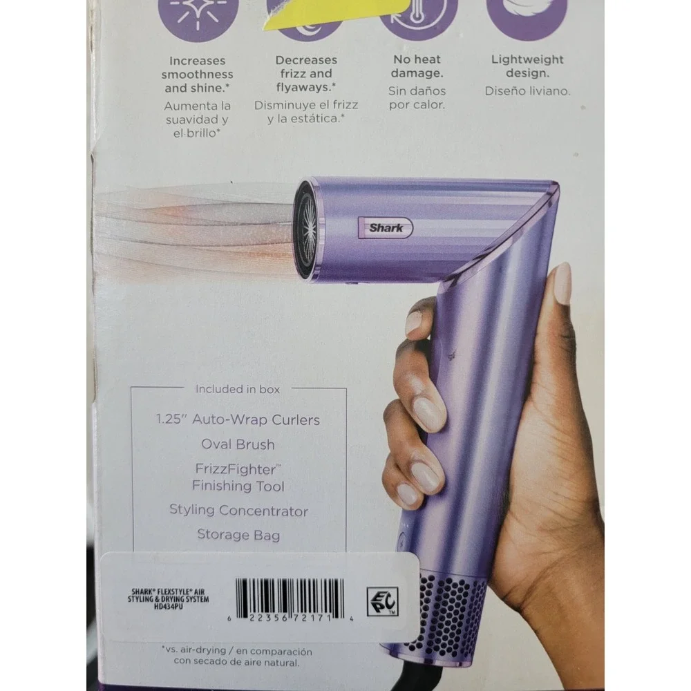 Shark FlexStyle Air Styling & Drying System - Orchid Sunrise - HD434PU - NEW